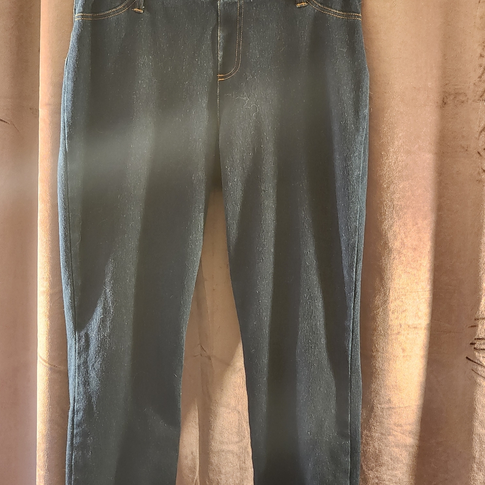 Time and Tru Dark Blue Straight Leg Jeans